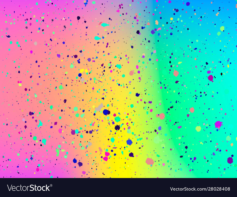 Unicorn background with rainbow mesh fantasy Vector Image