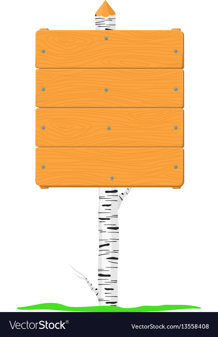 Holzschildschablone