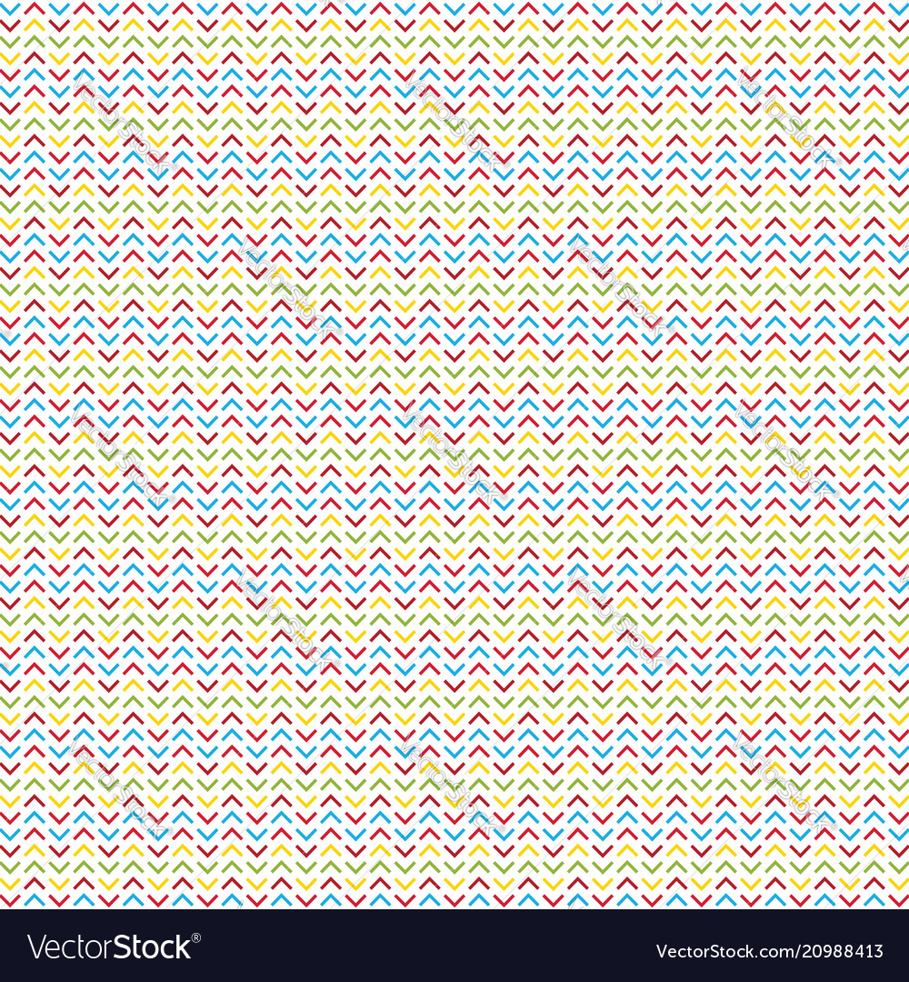 Arrow pattern background vector image Arrow pattern background