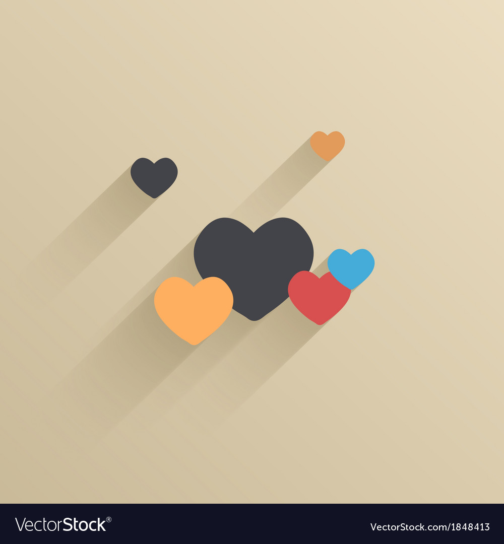 Creative Flat ui icon Hintergrund eps 10