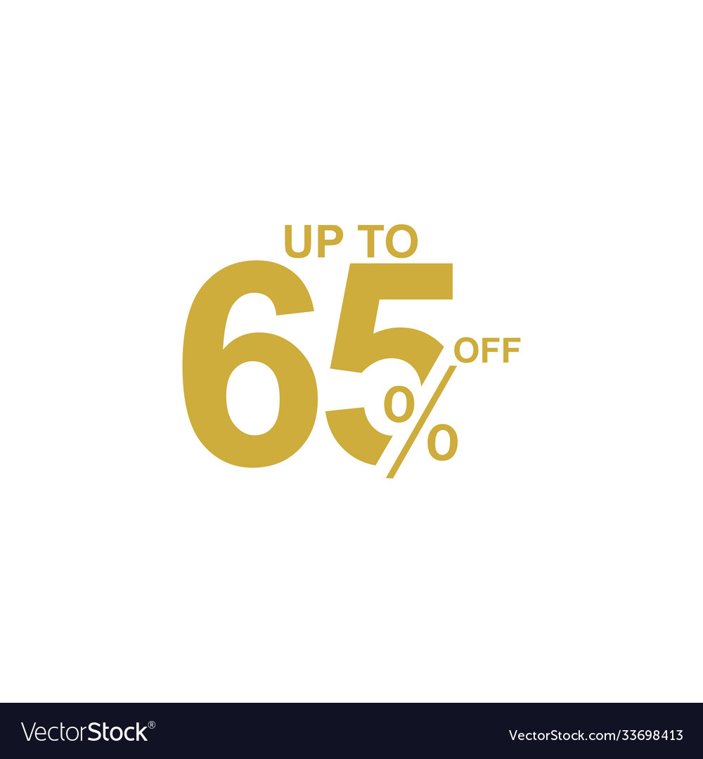 Discount label up to 20 off template design Vector Image Pertaining To 65 Label Template