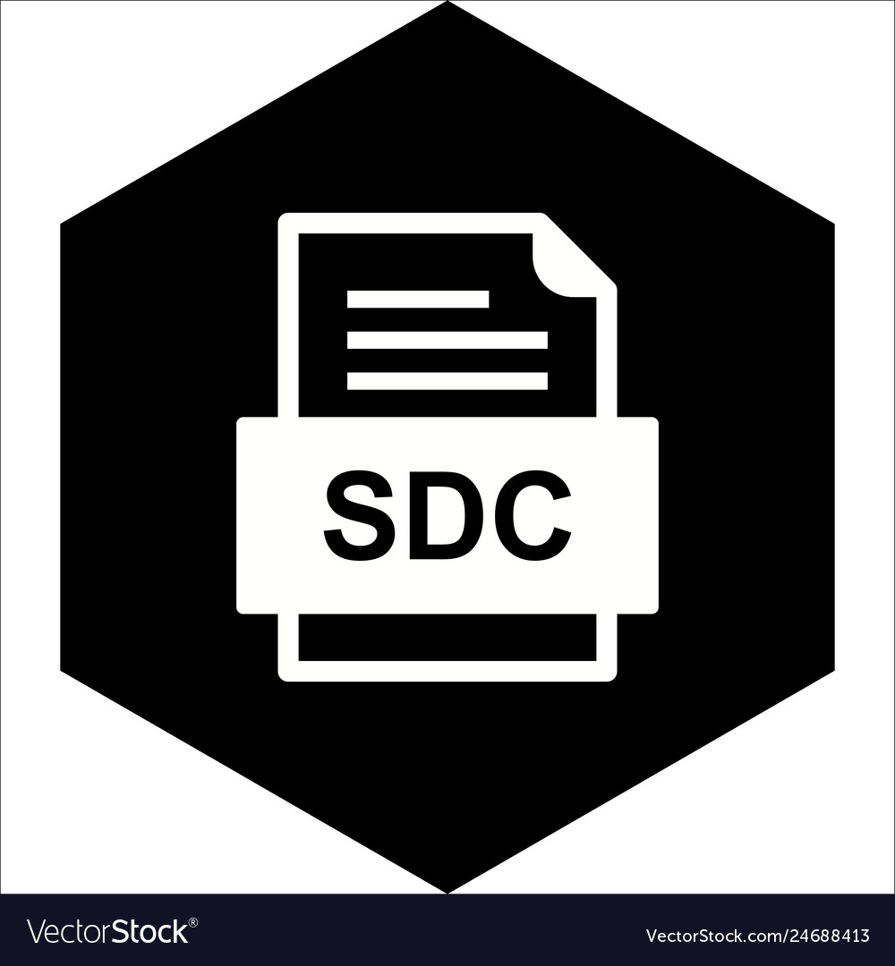 Sdc file document icon