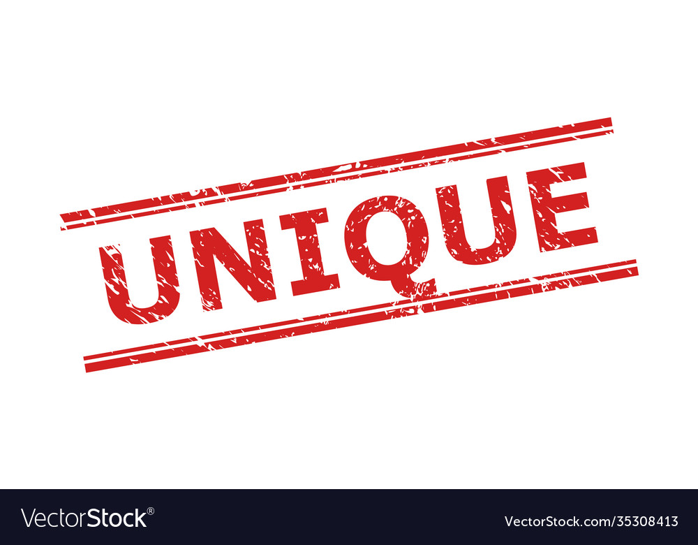 Unique seal with unclean style and double parallel