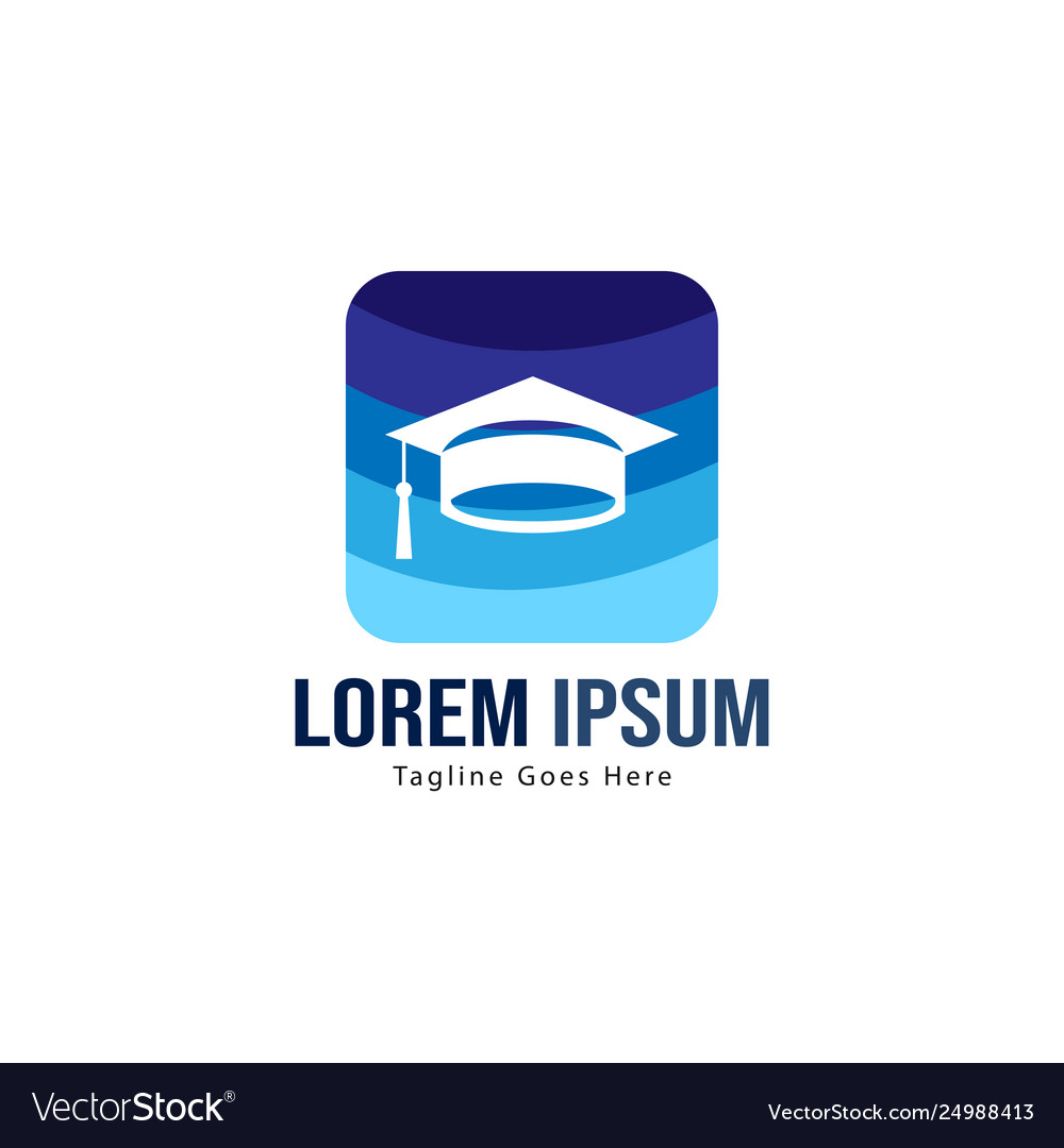 University logo template design logo Royalty Free Vector University logo template design logo Royalty Free Vector