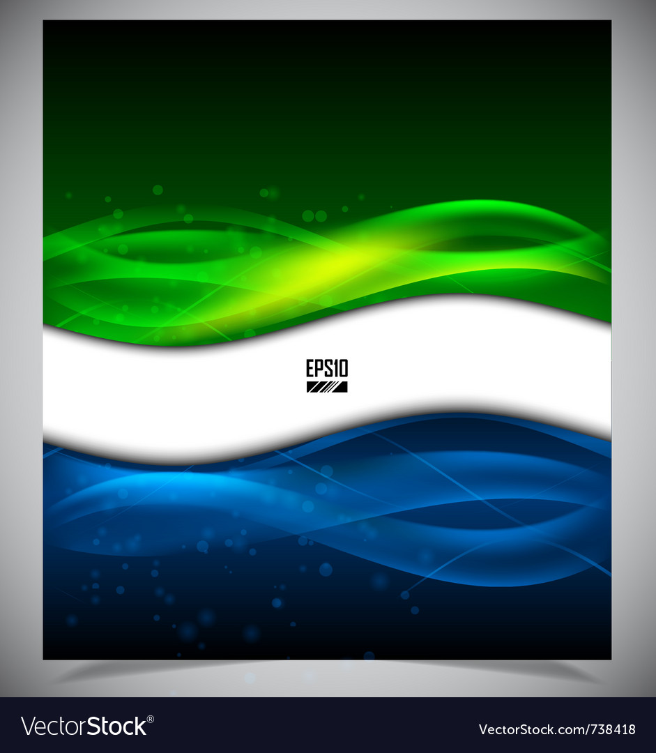 Abstract Glowing Gradient Background