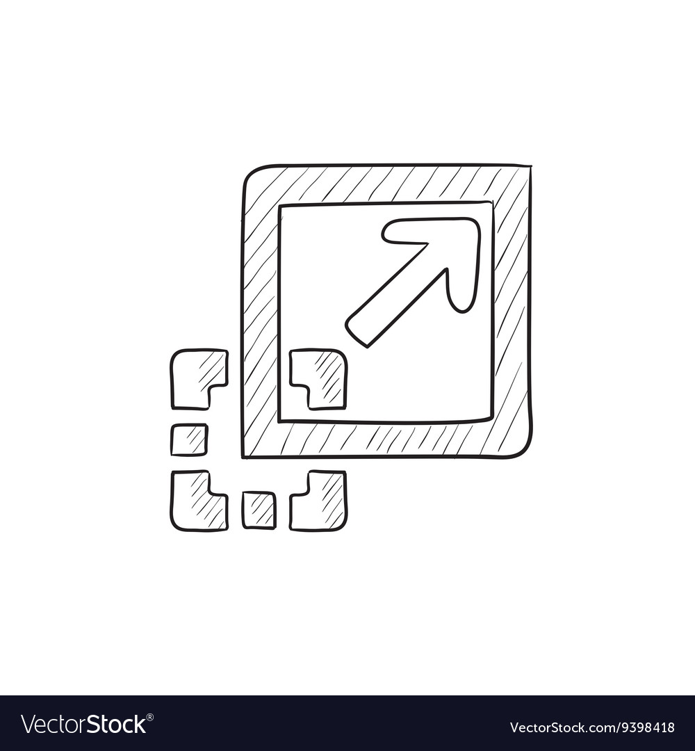 Add content sketch icon