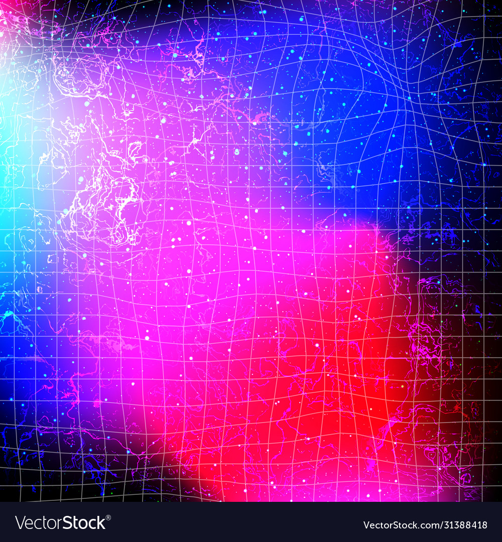 Background with colorful grid lines vector image Background with colorful grid lines