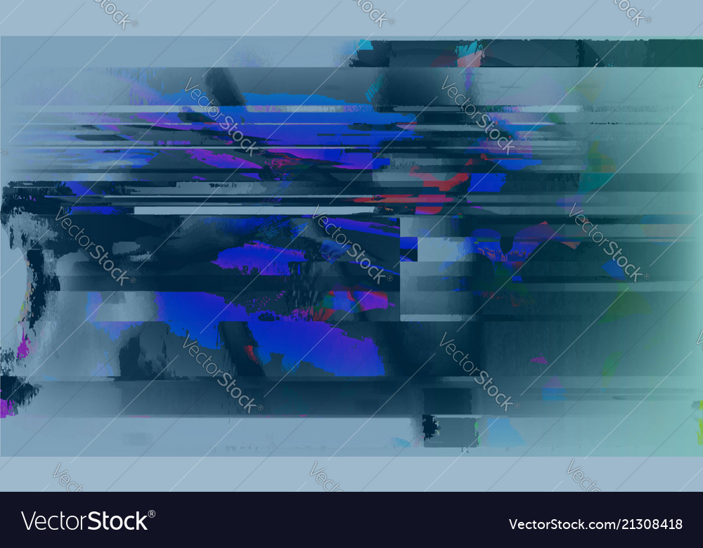 Glitch Computer Error Screen