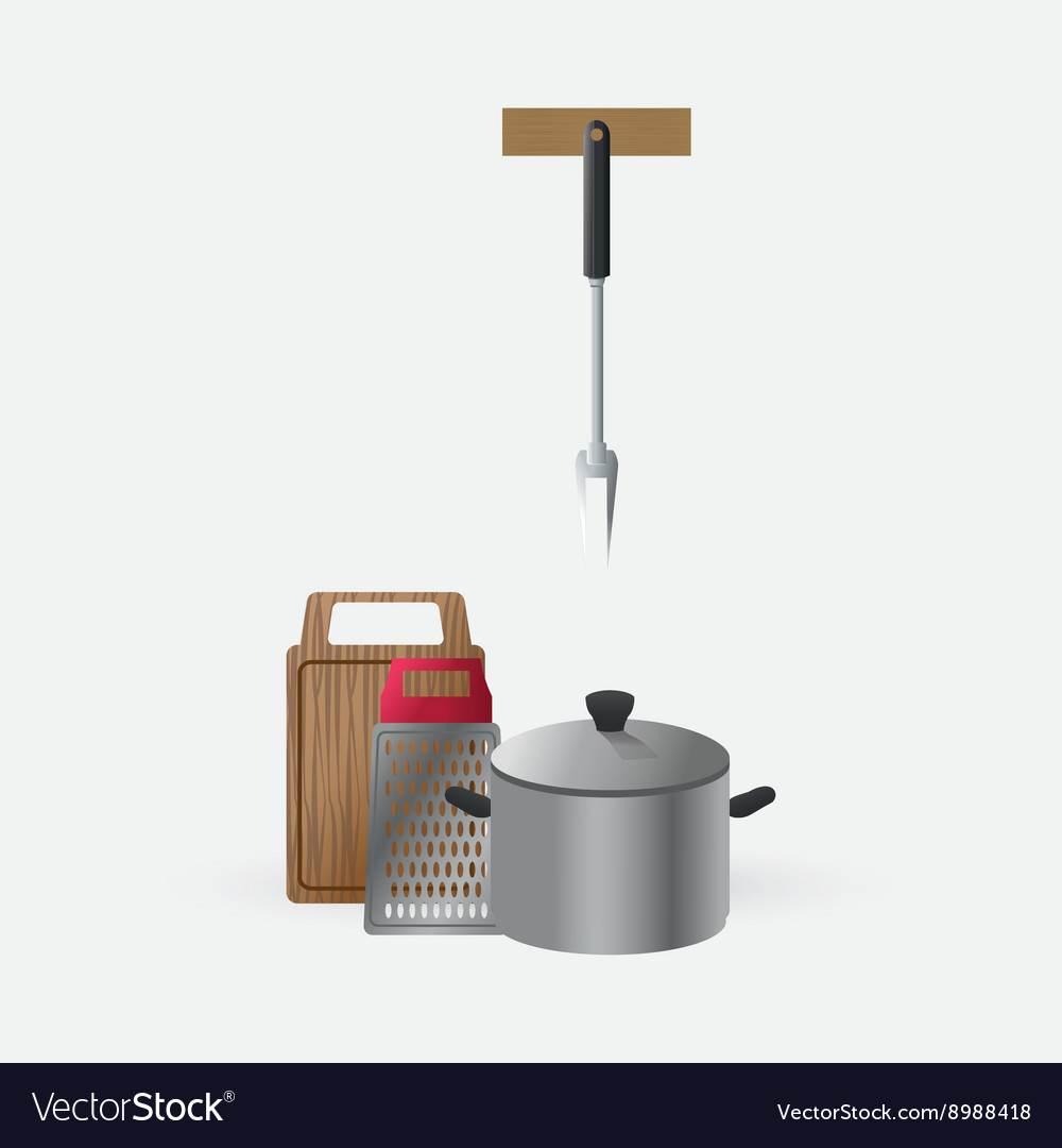 Küchendesign liefert Ikone weiß Hintergrund