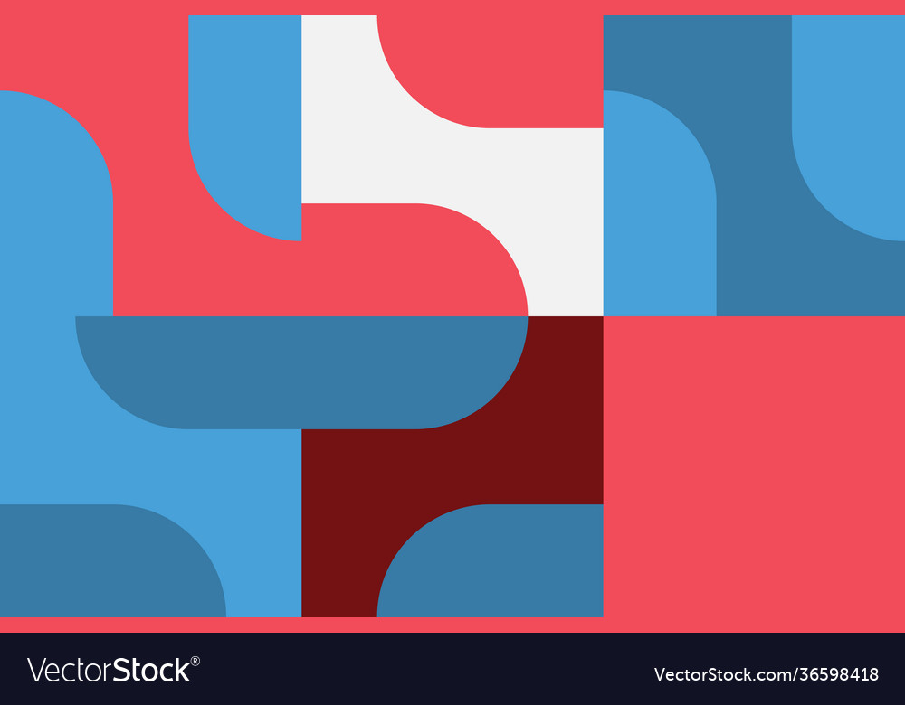 Minimal geometric pattern design