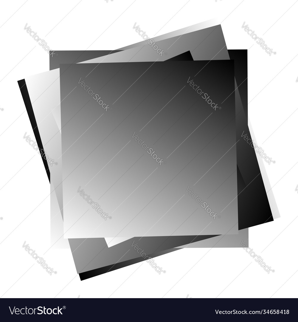 Randxom rotated overlap chaotic squares Vector Image Randxom rotated overlap chaotic squares