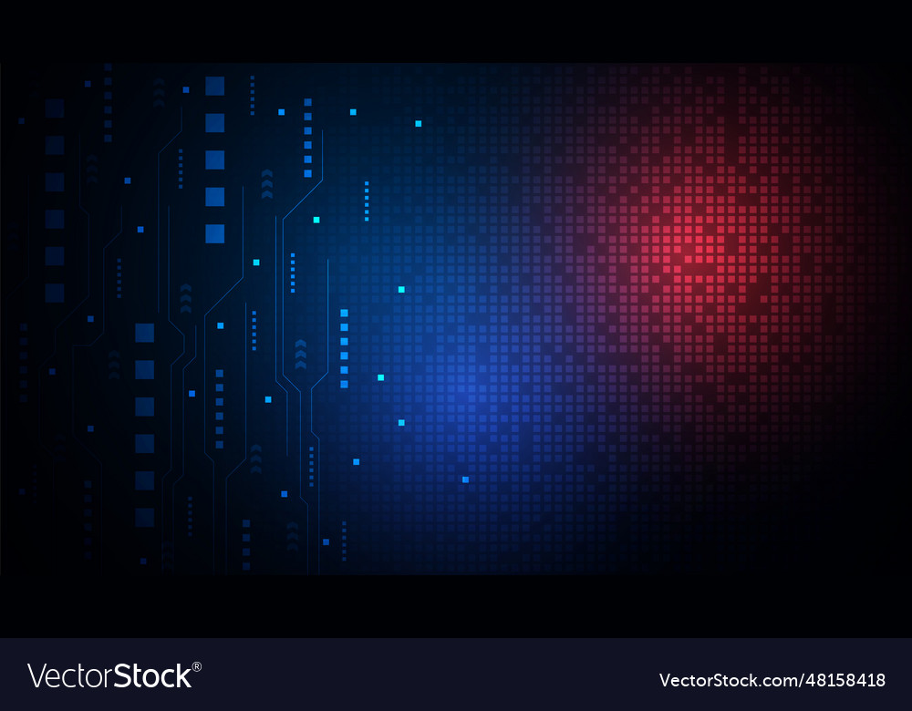 Technology background with hi-tech digital vector image Technology background with hi-tech digital