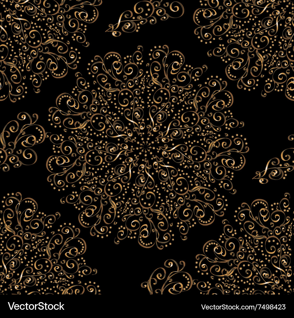 Abstract seamless pattern with circle Royalty Free Vector