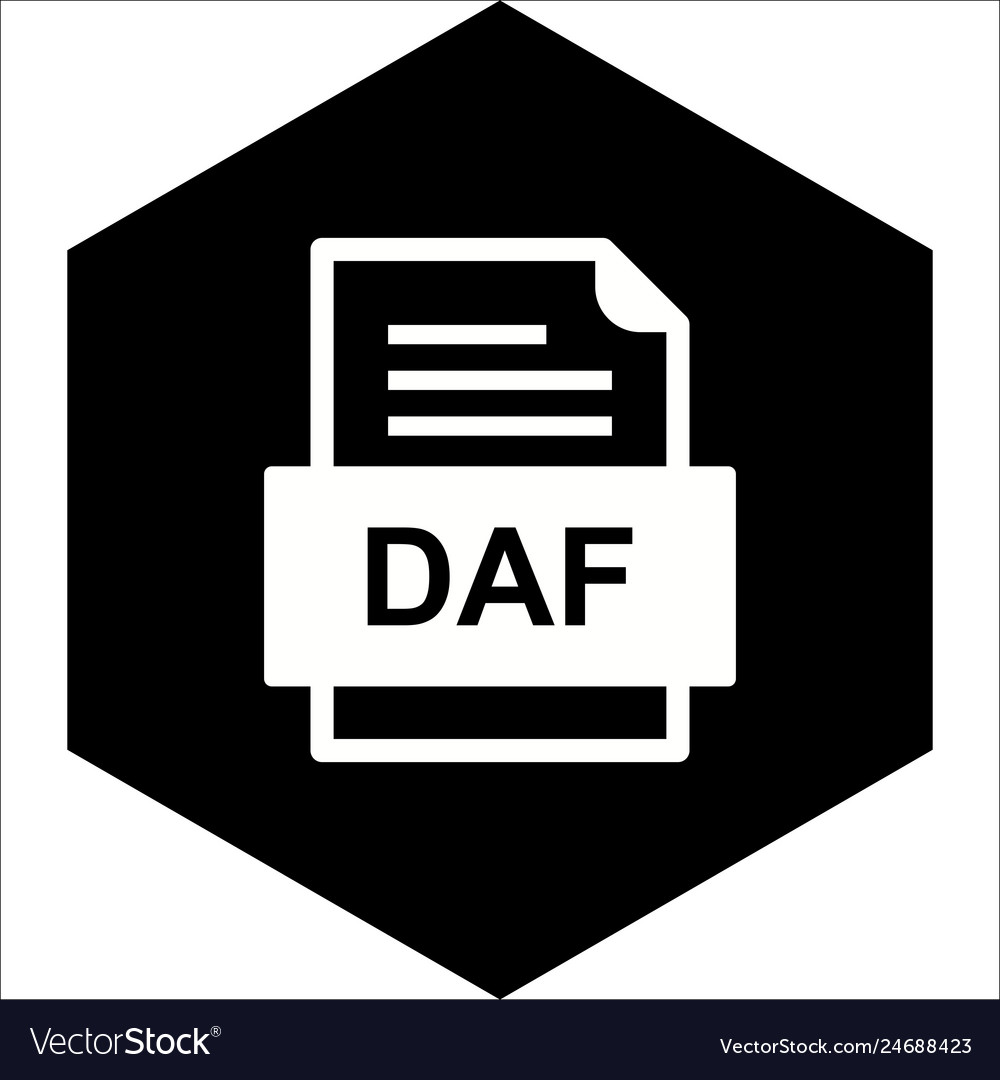 Daf file document icon