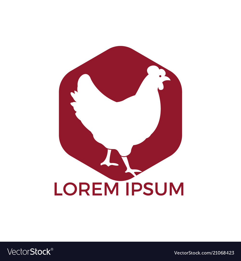 Hen logo design