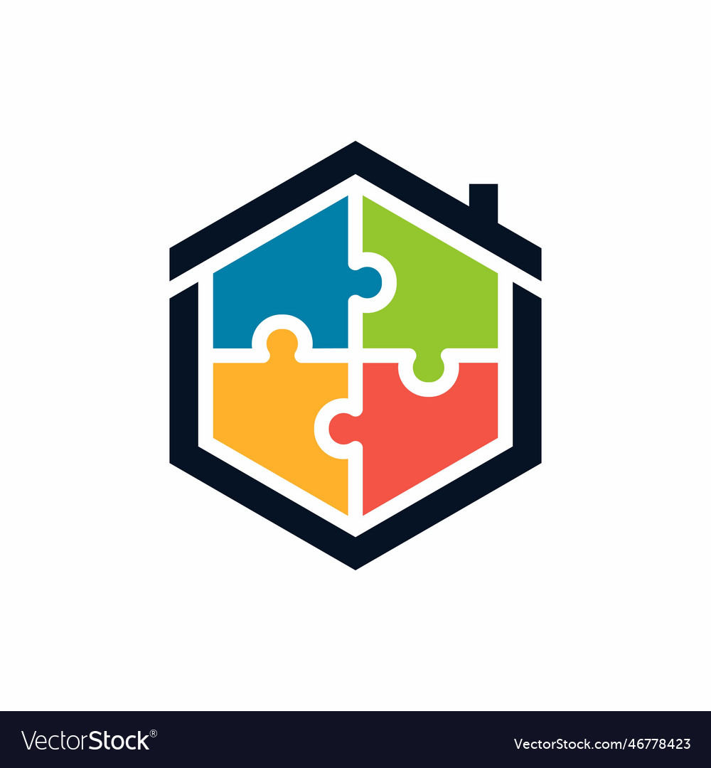 House Puzzle Logo
