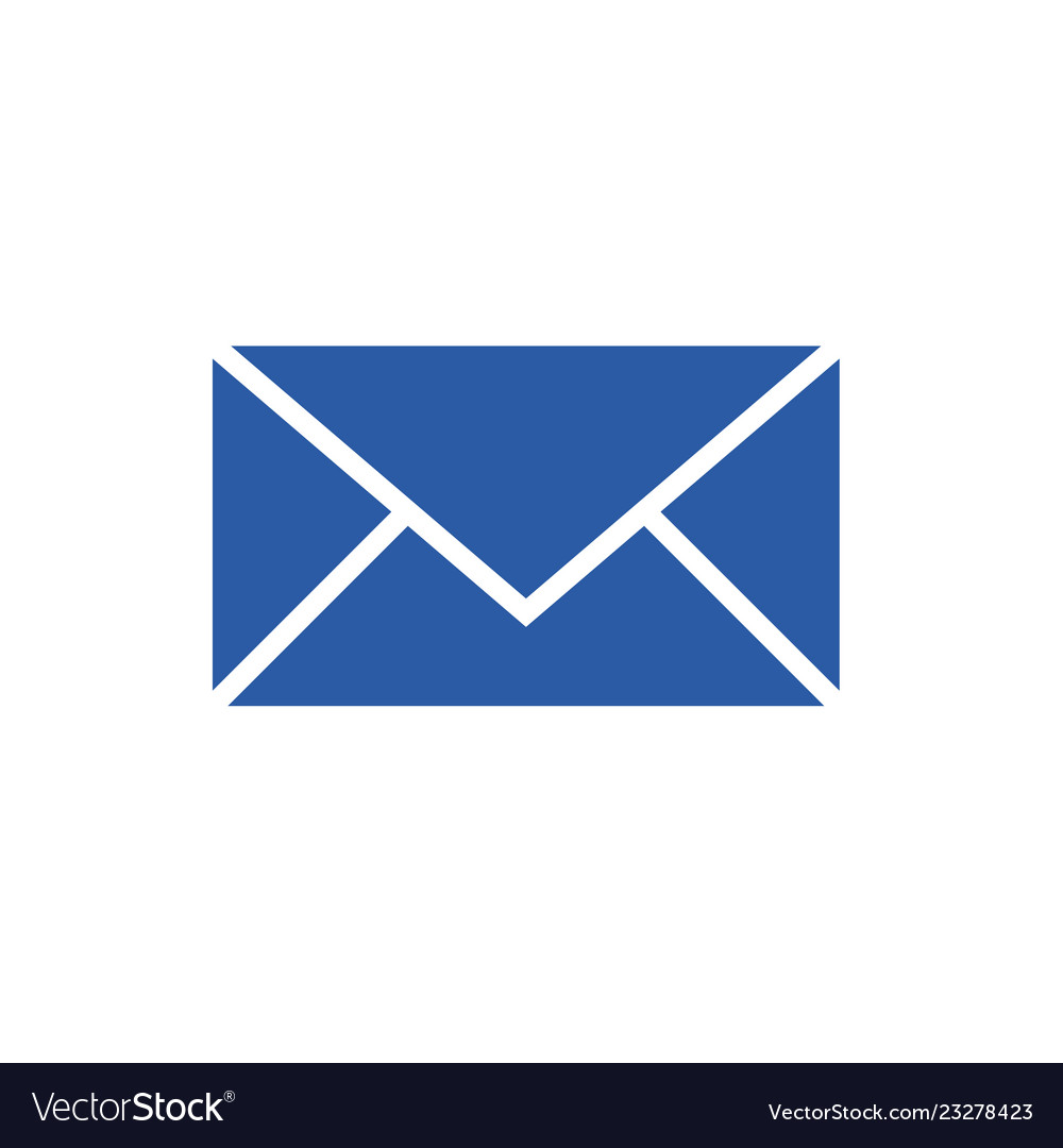 Mail Icon Template - Letter Graphic