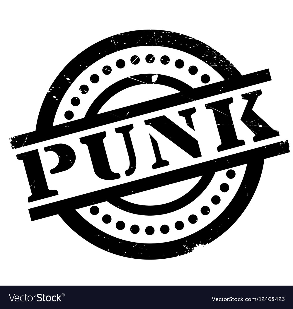 Punk rubber stamp