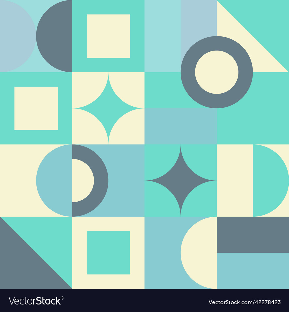 Simple geometric pattern vector image Simple geometric pattern