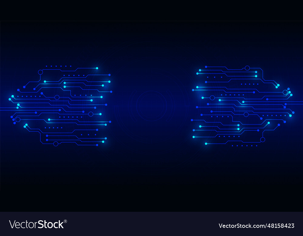 Technology background with hi-tech digital