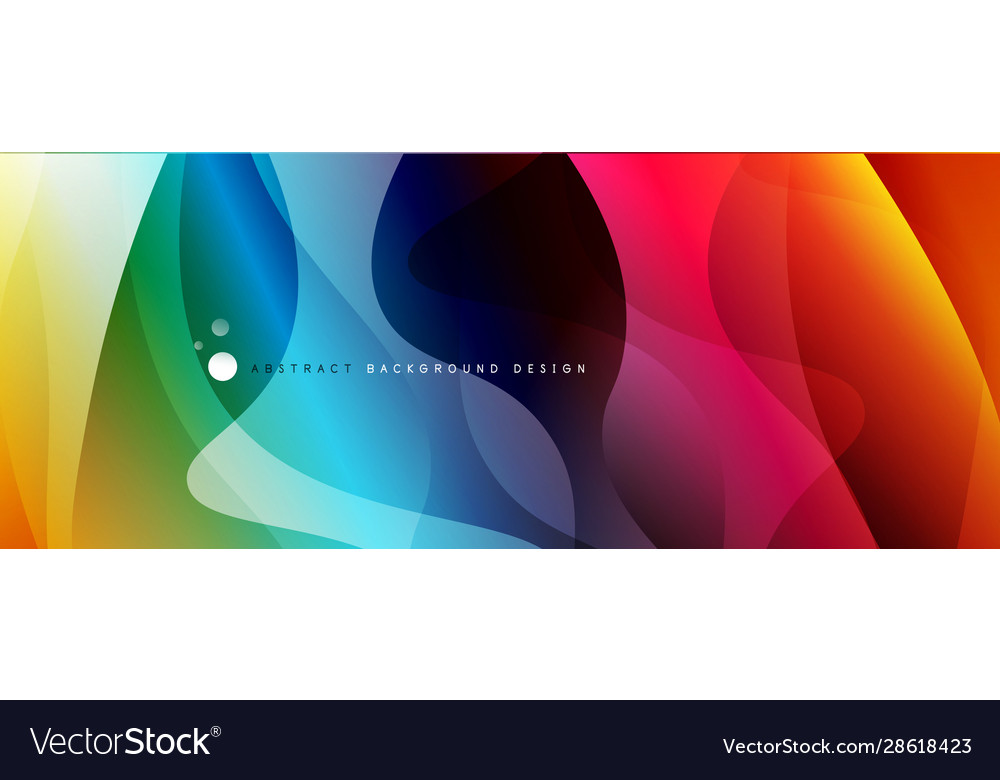 Trendy simple fluid color gradient abstract Vector Image Trendy simple fluid color gradient abstract