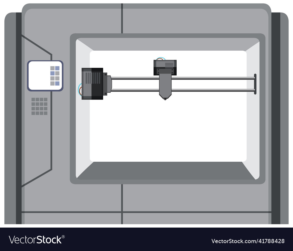 A robotic machine using in factory