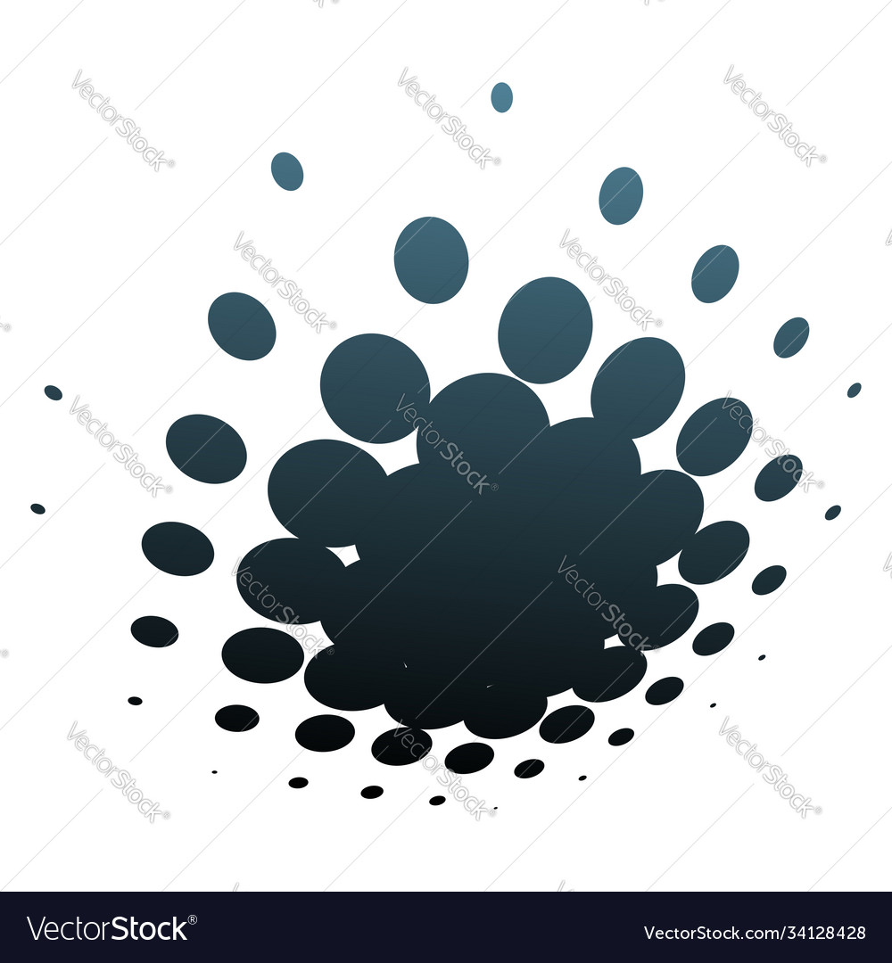 Colorful halftone pattern texture in 3d