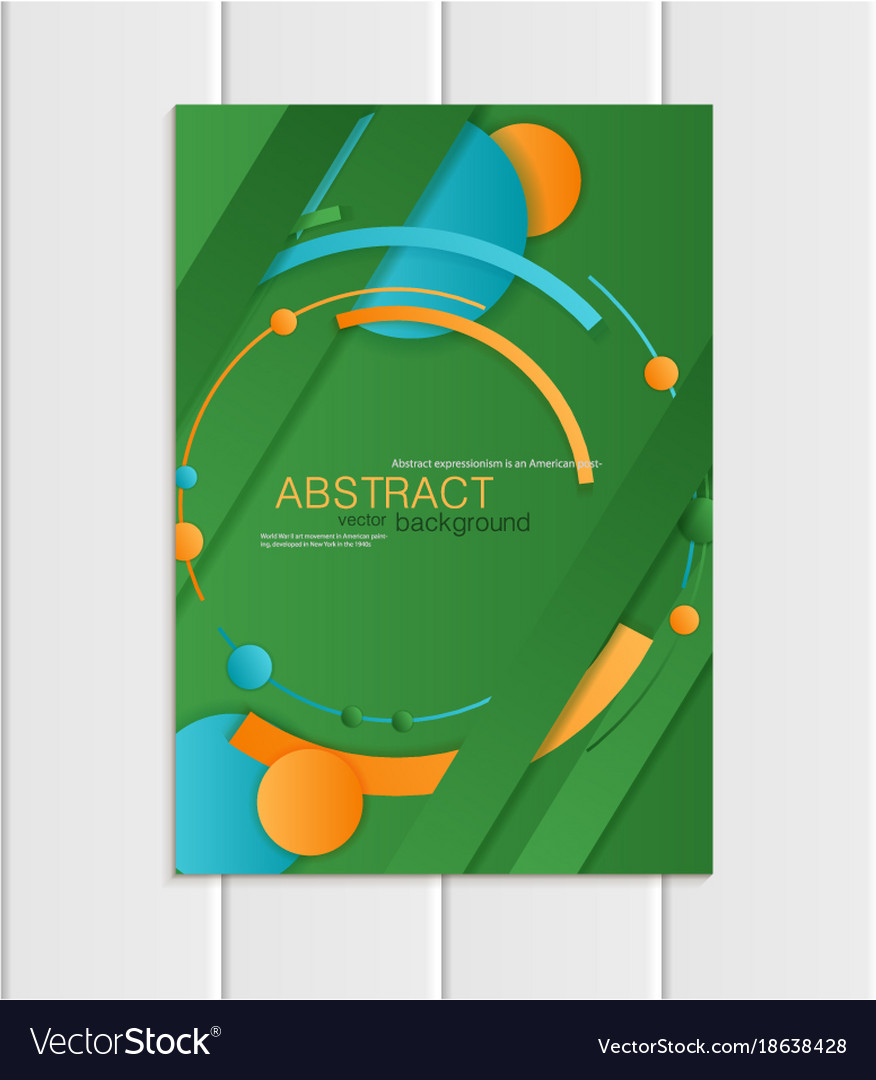 green brochure a5 or a4 format material format for a brochure