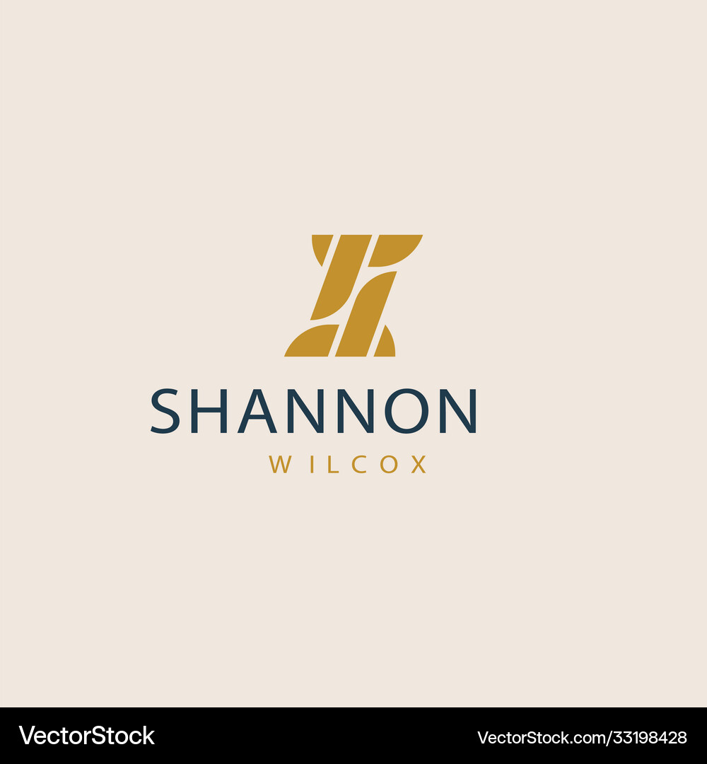 Initial s logo template Royalty Free Vector Image