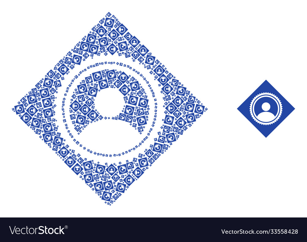 Rhombus user seal stamp recursive composition