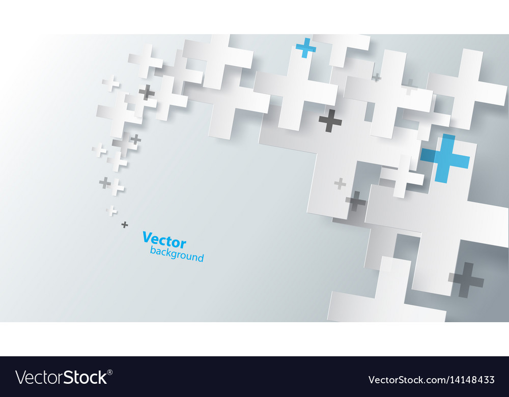 Abstract background created with plus sign