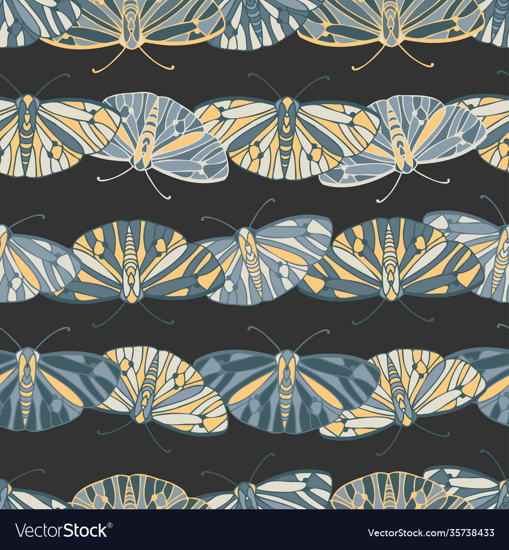 Abstract seamless pattern lined design