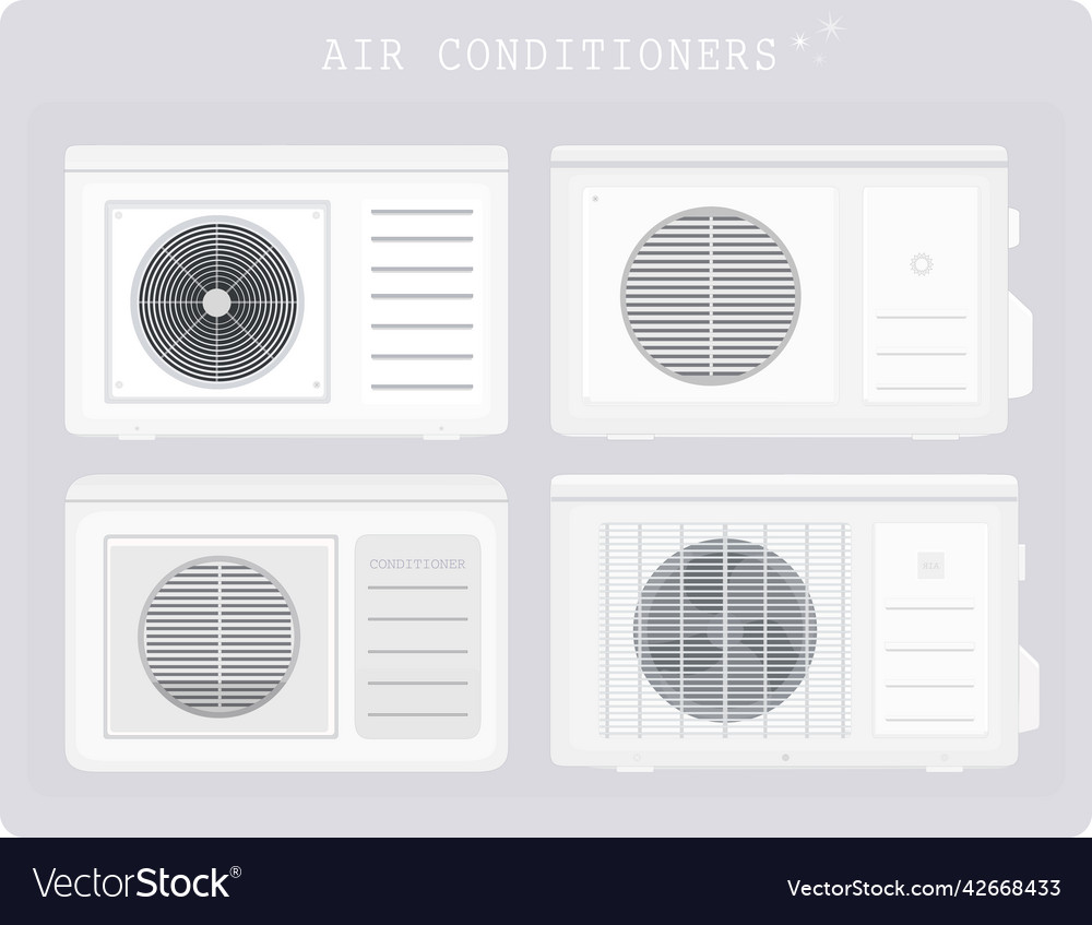 Air conditioner split system external block