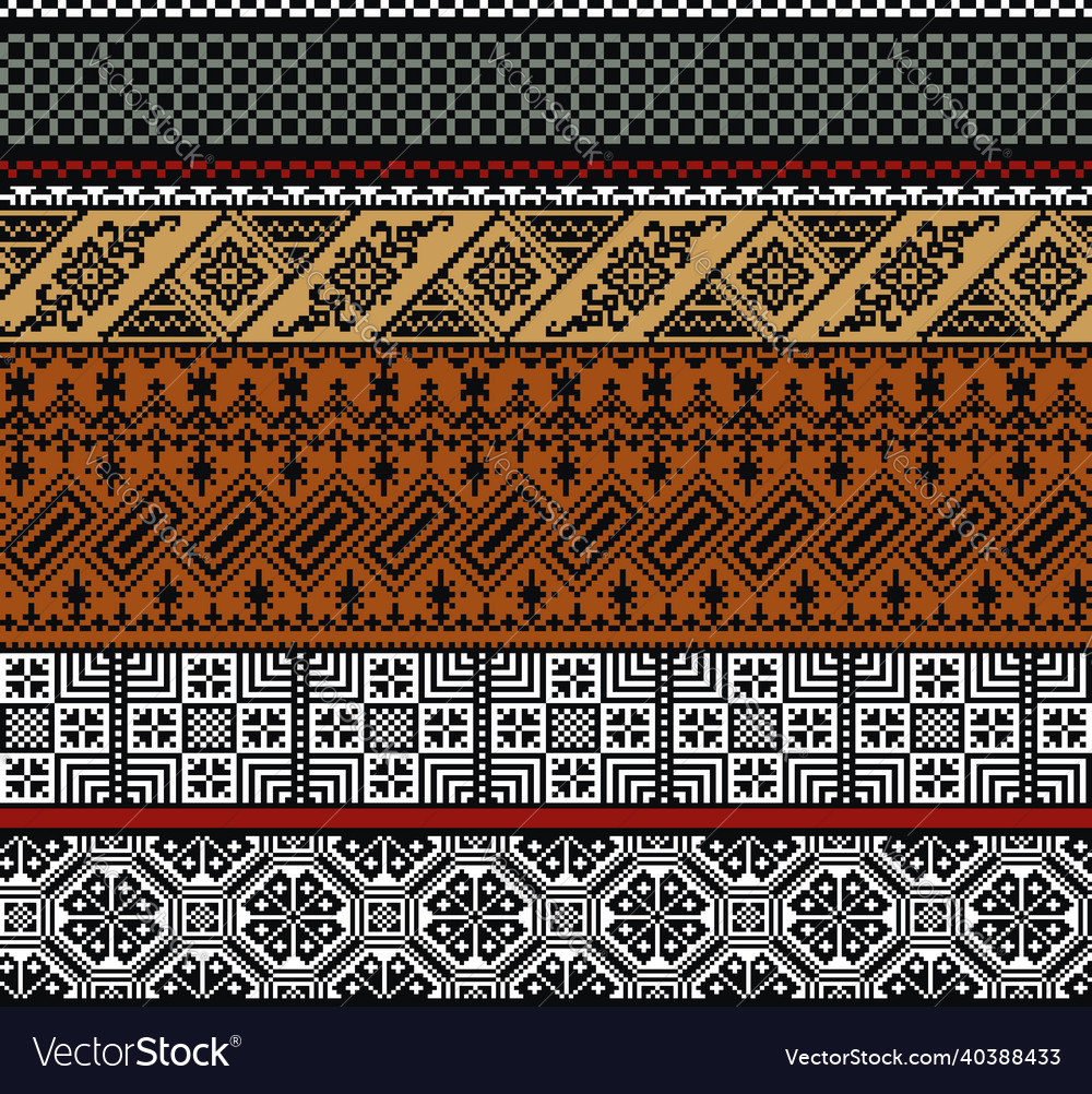 Ancient pattern vector image Ancient pattern