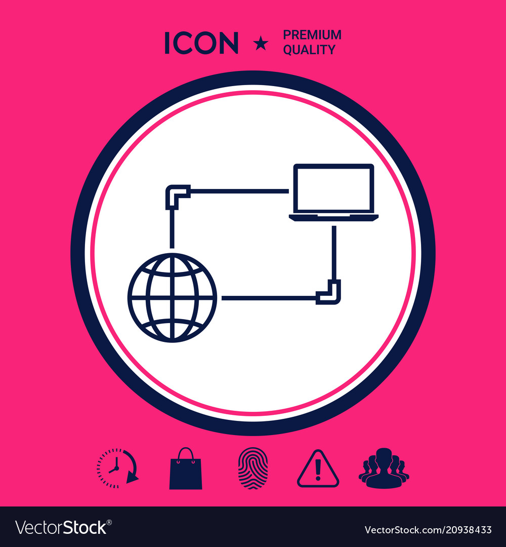 Internet connection data exchange transfer