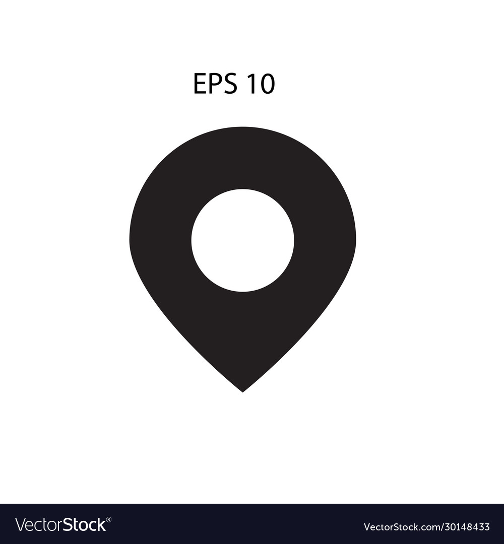 Map pointer direction icon location mark symbol