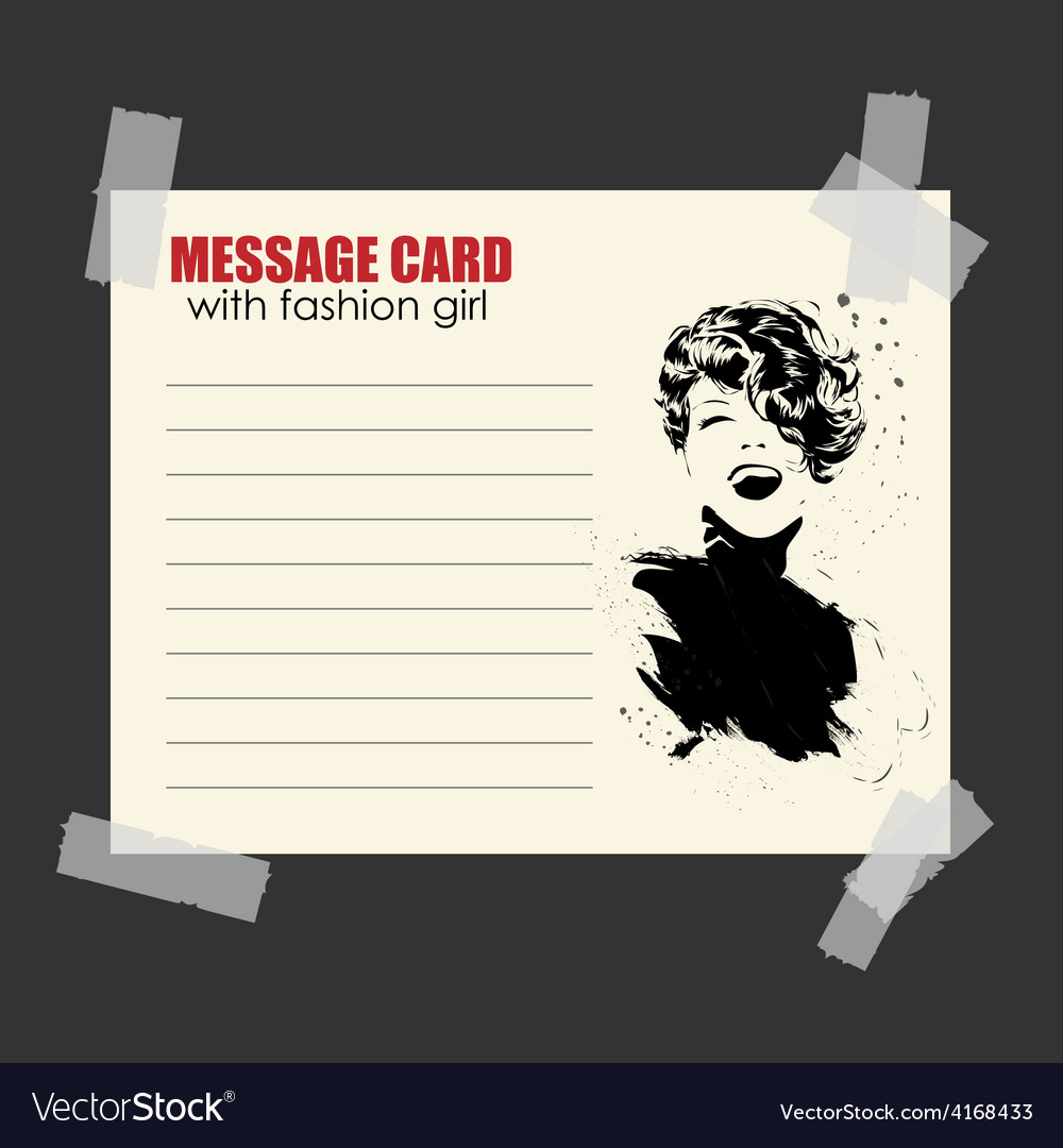 Message card