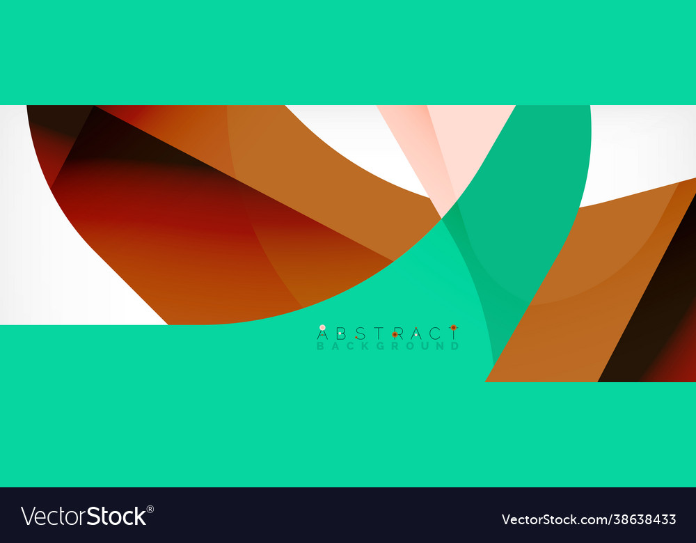 Minimal abstract background - color overlapping vector image Minimal abstract background - color overlapping