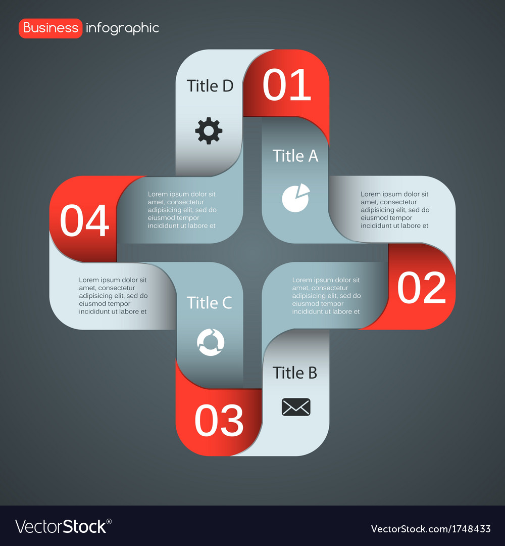 Modern template for your medical project Vector Image