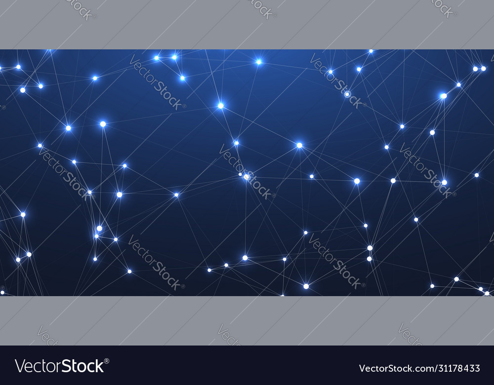 Plexus network connections lines technology