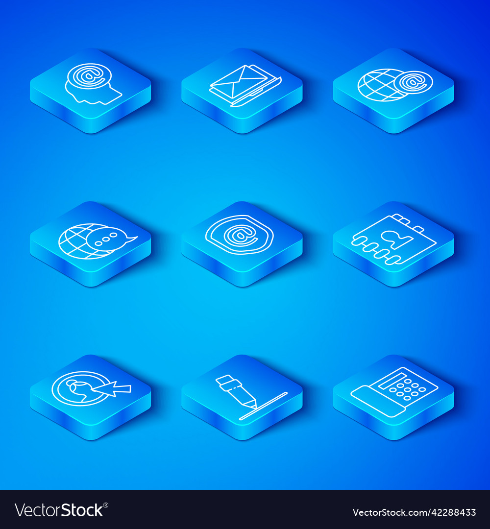 Set line create account screen shield with mail vector image Set line create account screen shield with mail