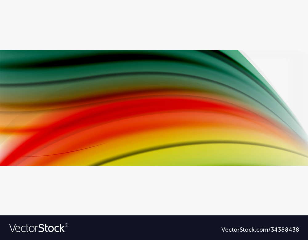 Abstract background smooth flowing lines blurred vector image Abstract background smooth flowing lines blurred