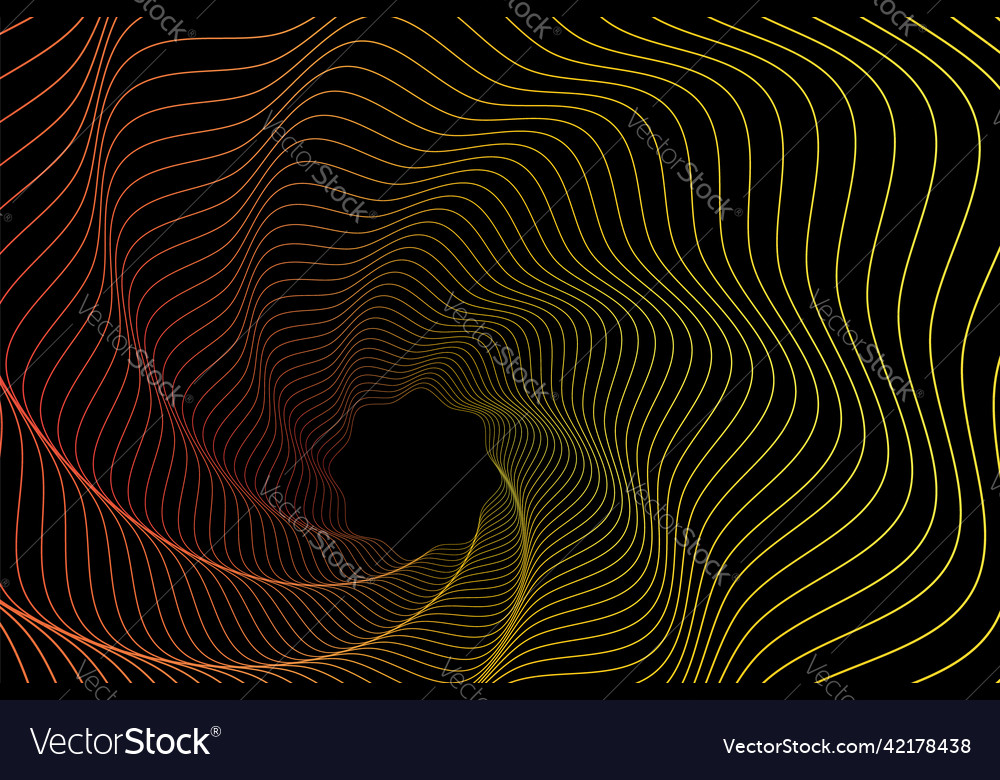 Abstract motion wave gradient line background