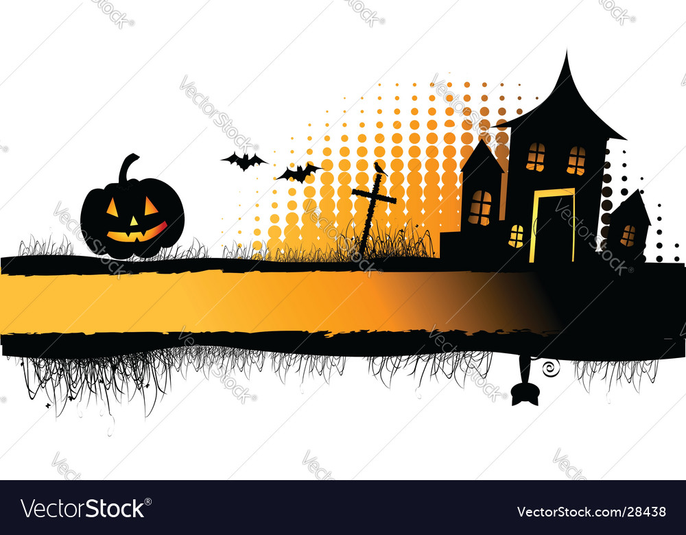 Halloween night frame