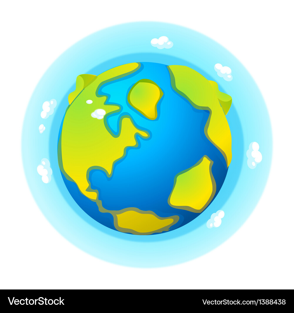 Icon globe Royalty Free Vector Image - VectorStock