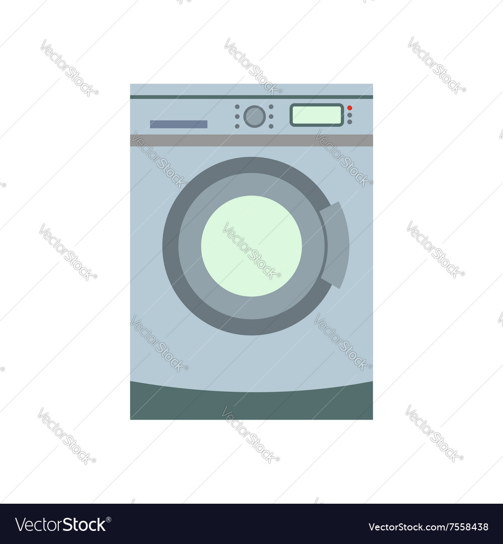 Washer flat icon Royalty Free Vector Image - VectorStock