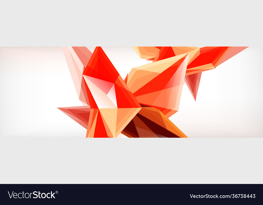 3d triangles and pyramids abstract vector image 3d triangles and pyramids abstract