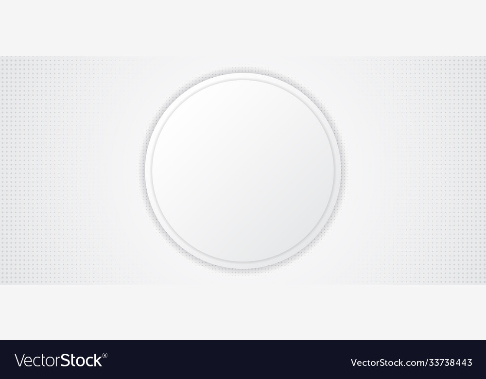 Circle frame overlap layer white background