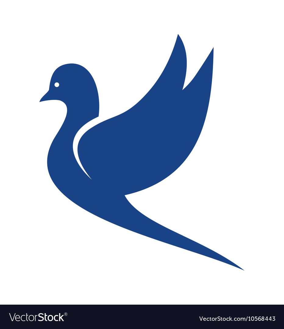 Dove of peace icon Royalty Free Vector Image - VectorStock