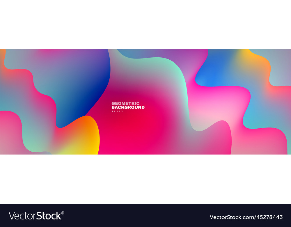 Dynamic liquid waves abstract background